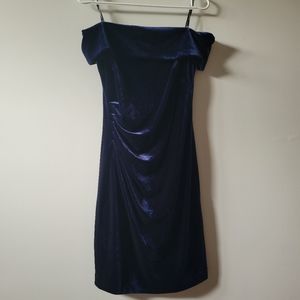 Vince camuto velvet dress